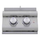 Blaze Premium LTE+ Natural Gas Stainless Steel Double Side Burner W/ Lid
