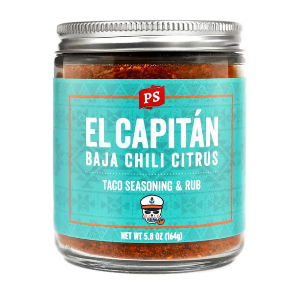 Ps Seasoning El Capitan - Baja Chili Citrus Taco Seasoning & Rub