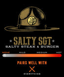 Frag Out Salty SGT- Salty Steak & Burger
