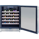 Summerset 24" 5.3 Cu. Ft. Glass Front Outdoor Rated Wine Cooler