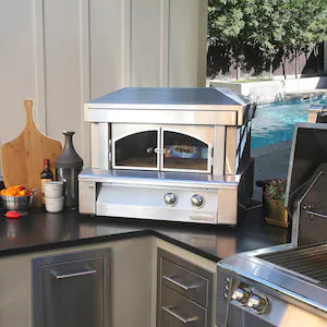 Alfresco 30-Inch Outdoor Pizza Oven Plus