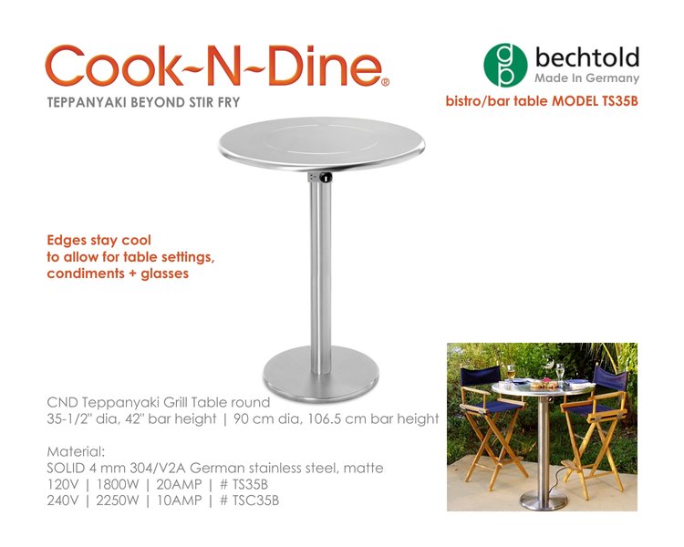 Teppanyaki grill deals table
