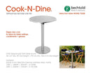 Cook~N~Dine Bar/Bistro Teppanyaki Grill Table