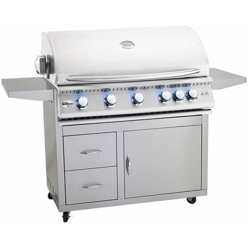 Summerset Deluxe Grill Cart for 32 inch Sizzler Pro Grills