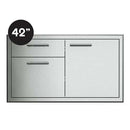 XO Outdoor 42" Double Drawer Door Combo