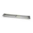 HPC Fire Inspired - Linear Burner Kits – Trough Pan & T-Burner, Stainless Steel