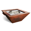 HPC Fire Inspired - Copper Bowl Series – Smooth Sierra Model for Liquid Propane