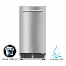 XO Outdoor 15" Ice Maker with Drain Pump