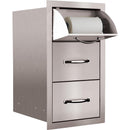 Summerset 17" Double Access Drawer w/ Paper Towel Holder