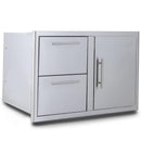 Blaze 32" Double Drawer Door Combo