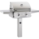 American Outdoor Grill L-Series 24-Inch 2-Burner Grill On In-Ground Post