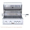 32" Heat 4-Burner Gas Grill w/ Infrared Burner