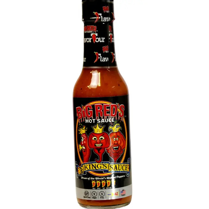 Big Red's 3 Kings Hot Sauce