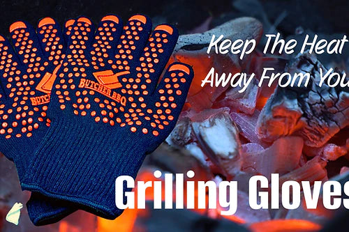 Butcher BBQ Extreme Heat Resistant Grill Gloves