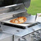 Blaze Professional LUX 15-Inch Ceramic Pizza Stone With Stainless Steel Tray