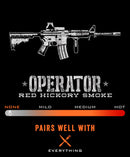 Frag Out Operator- Red Hickory Smoke
