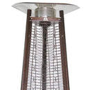 RADtec 93" Pyramid Flame Propane Patio Heater - Antique Bronze Finish (41,000 BTU)