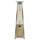 RADtec 93" Pyramid Flame Natural Gas Patio Heater - Stainless Steel Finish (41,000 BTU)