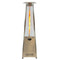 RADtec 93" Pyramid Flame Propane Patio Heater - Stainless Steel Finish (41,000 BTU)