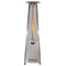 RADtec 93" Pyramid Flame Propane Patio Heater - Stainless Steel Finish (41,000 BTU)