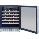 Summerset 24" 5.3 Cu. Ft. Glass Front Outdoor Rated Wine Cooler