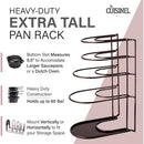 Cuisinel Heavy Duty Pan and Pot Organizer - 5 Tier Rack - 15 Inch