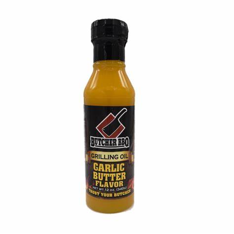 Butcher BBQ Grilling Oil Garlic Flavor Injection