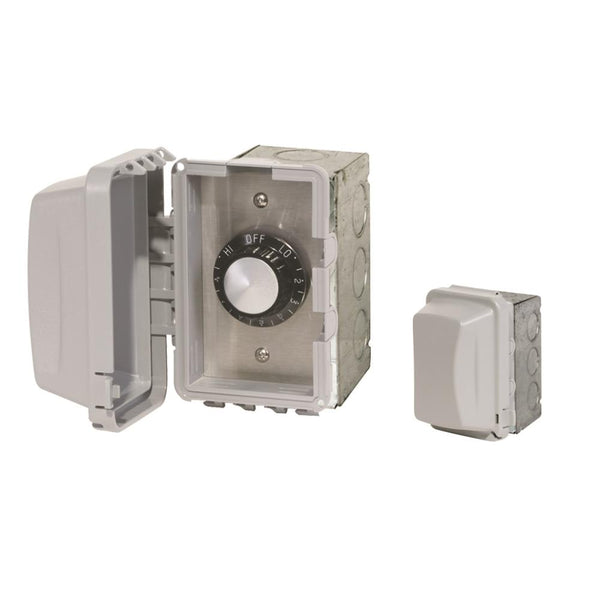 Infratech - 120 Volt Single Reg With Flush Mount and Gang Box