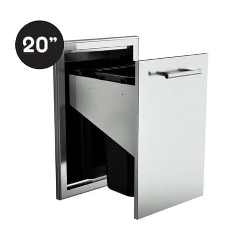 XO Outdoor 20" Trash Roll Out Drawer