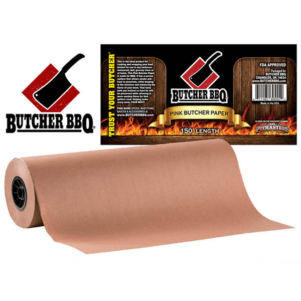 Butcher BBQ Pink Butcher Paper (24" x 150")