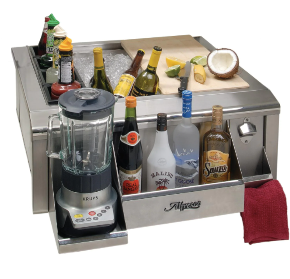 Alfresco 30-Inch Versa Apron Sink With Bartending Package