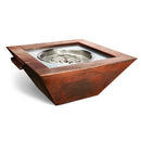 HPC Fire Inspired - Copper Bowl Series – Smooth Sierra Model for Natural Gas