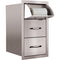 Summerset 17" Double Access Drawer w/ Paper Towel Holder